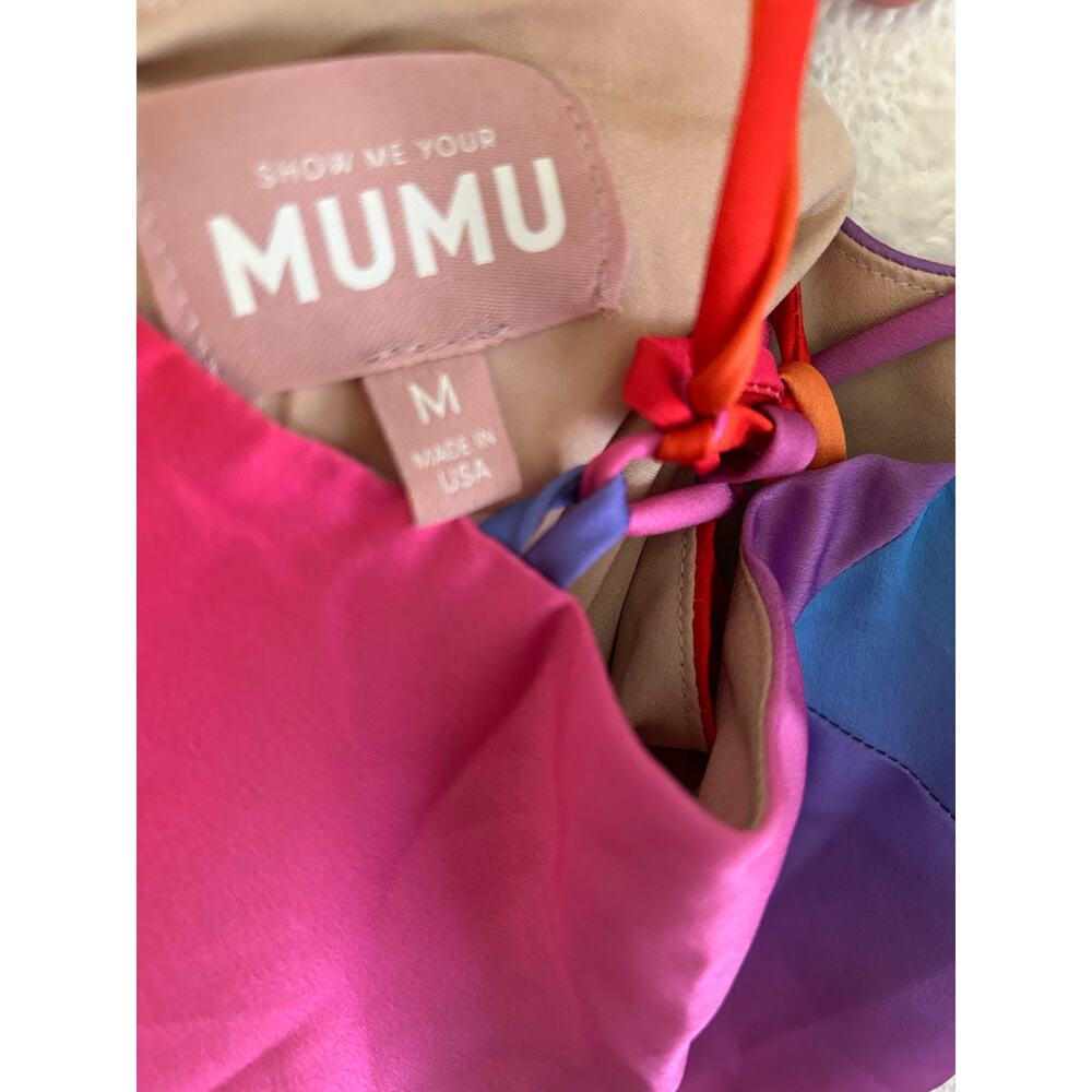 Show Me Your Mumu Dani Mini Dress in Sunset Ombre M - Picture 6 of 10